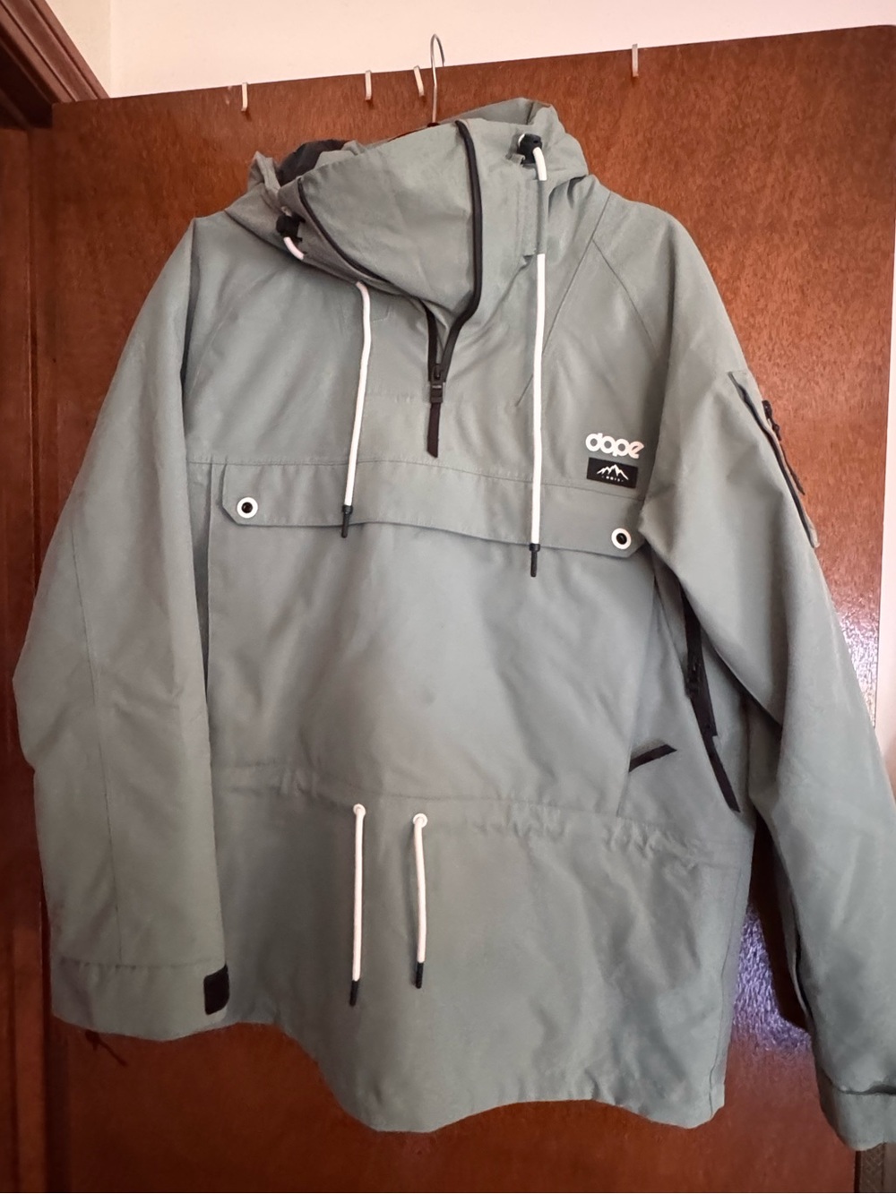 DOPE Sage Green Snowboard/ Ski Arnok Pullover Jacket